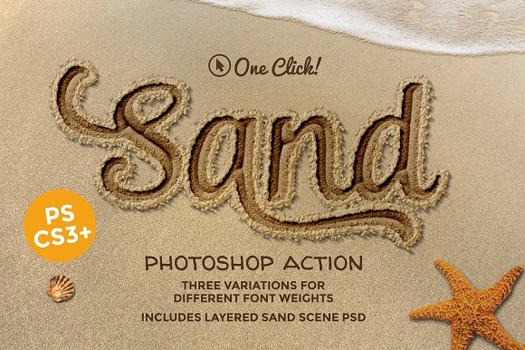 Creative market - sand dissolve photoshop action download free download